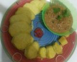 A picture of step 4 of Sweet potatoes + pea nut sauce# festive dish contest_Nairobi Wes.