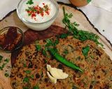 बाजरा का पराठा (pearl millet paratha recipe in Hindi) रेसिपी चरण 5 फोटो