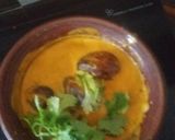 A picture of step 7 of Kovai special brinjal pot kulambu.