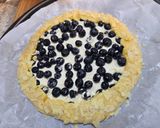عکس مرحله 13 از دستور گلت چیز کیک بلوبری💙 Blueberry Cheesecake Galette