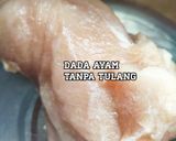 Gambar langkah 1 resipi Bubur Ayam Bersantan.