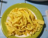 Foto langkah ke 2 dari resep Dadar Telur Cah Tauge.