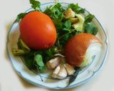 A picture of step 2 of Bottle gourd Koottu (suraikkai koottu in Tamil).
