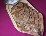 A picture of step 7 of Aloo pyaaz paratha.