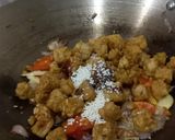 Foto langkah ke 4 dari resep Tumis Kangkung Tempe Saus Tiram.