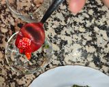 Foto del paso 4 de la receta: Sorbete de kombucha, frutos rojos con un toque de hierbabuena