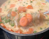 Erbsen-Möhren-Onepotpasta Rezeptschritt 2 Foto