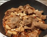 麻婆燒肉豆腐煲的食譜步驟4照片
