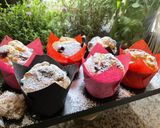 Une image de l'étape 8 de 🧁MUFFINS 🐝framboise 🍓🫐🍒.