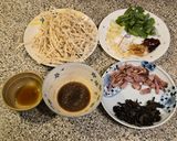木耳鱈魚香絲炒鹹豬肉的食譜步驟1照片
