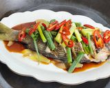 極鮮原味蒸魚（極上の鮮味蒸し魚）的食譜步驟7照片