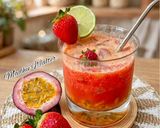 पैशन फ्रूट स्ट्रॉबेरी कूलर (Passion Fruit Strawberry Cooler) रेसिपी चरण 4 फोटो