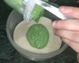 A picture of step 7 of Tri Color Dhokla.