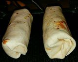 A picture of step 10 of Mike's Green Chili Pork Burritos.