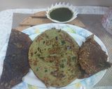 A picture of step 7 of Moong sprout dosa.