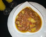 A picture of step 9 of Minced meat and potato pepper soup.