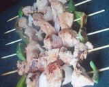 A picture of step 5 of Shashlik sticks🍢.