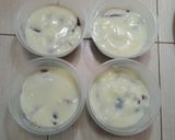 Foto langkah ke 5 dari resep 7. puding roti tawar coklat vla.