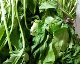 A picture of step 5 of Palak Chicken.