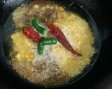 A picture of step 1 of Rice flour upma.