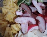 Foto langkah ke 3 dari resep Rujak Buah.