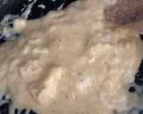 A picture of step 9 of The ’perfect’ scrambled eggs 😉.