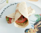 Foto del paso 3 de la receta: Wrap de hummus y calabacín