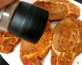 A picture of step 1 of Spanish Seasoned Pork Loin Steaks.