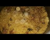 A picture of step 4 of Chicken nazakat pulao🍽.