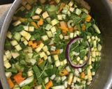 Foto del paso 2 de la receta: Sopa con osobuco, vegetales y verduras