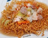 Foto langkah ke 6 dari resep RESEP IFUMIE GORENG SIRAM:LEZAT!.