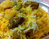 A picture of step 6 of Student Biryani (Beef Biryani).