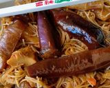 Foto del paso 5 de la receta: 144.🍜Fideos de arroz con berenjena, heura y kimchi🍆(Vegano)