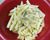 Foto del paso 6 de la receta: Libritos de solomillo relleno con papas fritas a la pimienta