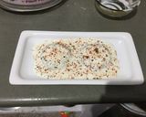 A picture of step 12 of Kachche kele ke dahi vade.