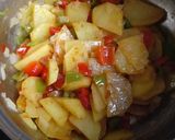 Foto del paso 2 de la receta Sopas de tomate extremeñas con patata