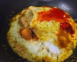 A picture of step 3 of Punjabi Dum Aloo.