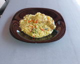 Foto del paso 5 de la receta: Pollo al disco con arroz