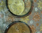 عکس مرحله 2 از دستور کیک رژیمی در لیوان شیشه‌ای