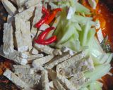 Foto langkah ke 2 dari resep Lodeh Labu siam Kailan.