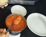 लाल मिर्च टमाटर लहसुन की चटनी रेसिपी चरण 2 फोटो
