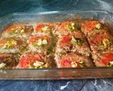 صورة لخطوة 3 من وصفة مدة لحمة غنم (لحمة بالصينيه)