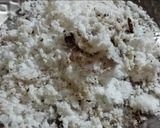 A picture of step 1 of Traditional Bhapa Pithe.