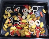 Foto del paso 1 de la receta: Verduras al horno con arroz
