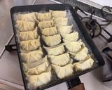 A picture of step 6 of Halal Japanese Gyoza for my friend.