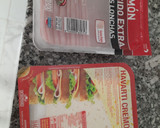 Foto del paso 1 de la receta: Aperitivo de jamón y queso