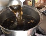 A picture of step 1 of Kashmiri chai.