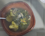 Foto del paso 7 de la receta: Espinacas con brócoli y champiñones