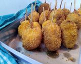 Foto langkah ke 3 dari resep Banana corn dog / pisang corn dog.
