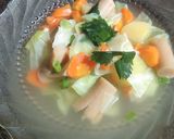 Foto langkah ke 2 dari resep Sup Sosis Uma (sayur simpel).